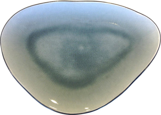 Gastro by ron blaauw dinerbord - 16 x 12 cm - klein - grijs blauw - 4 stuks