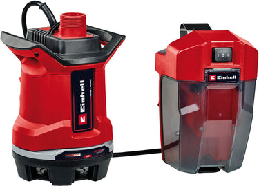 Einhell accu vuilwaterpomp ge-dp 18 25 li solo - power x-change - 18 v li-ion - 7.500 l u - max. opvoerhoogte: 5 m - max. dompeldiepte: 4 m - afzuigend tot: 35 mm - eco boost modus - excl. accu en lader