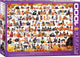 Eurographics puzzel halloween dieren legpuzzel 1000 stukjes karton.