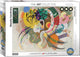 Eurographics - dominante curve [dominante kurve] - wassily kandinsky - 1000 stukjes 68×48cm (b×h) - fine art legpuzzel