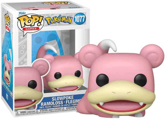 Funko pokémon slowpoke vinylfiguur 1077 unisex pop! - neutraal - standard