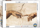 Eurographics - schepping van adam (detail sixtijnse kapel) - michelangelo di buonarotti - 1000 stukjes 68×48cm (b×h) - fine art legpuzzel