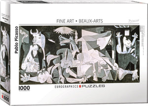 Eurographics - guernica - pablo picasso - 1000 stukjes 89,4×39,4cm (b×h) - legpuzzel