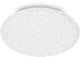 Briloner git – led plafondlamp – sterrenhemel effect – 4.000k neutraal wit licht – wit – ø28 cm
