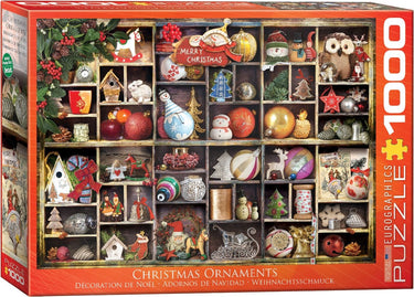 Eurographics - kerstversiering [christmas ornaments] - 1000 stukjes 68×48cm (b×h) - legpuzzel