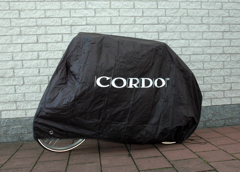Load image into Gallery viewer, Cordo fietshoes 2 fietsen zwart 128x98x235cm
