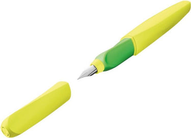 Pelikan vulpen twist - neon geel