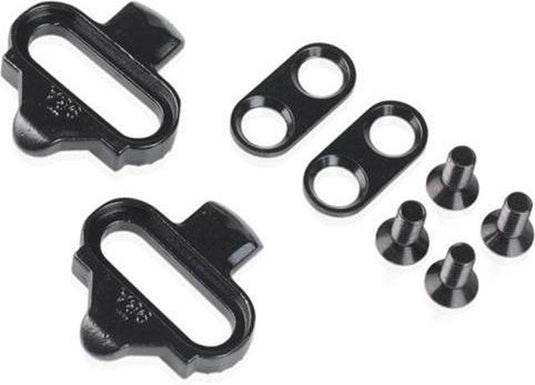 Xlc pd-x02 schoenplaatjes voor shimano spd pedalen - geen speling - zwart