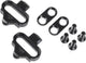 Xlc pd-x02 schoenplaatjes voor shimano spd pedalen - geen speling - zwart