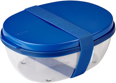 Mepal - ellipse lunchbox - 1425 ml - saladebox - vivid blue