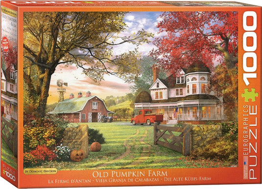 Eurographics - oude pompoen boerderij [old pumpkin farm] - dominic davison - 1000 stukjes 68×48cm (b×h) - legpuzzel