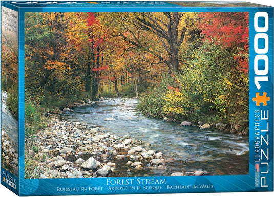 Eurographics - bosbeek [forest stream] - 1000 stukjes 68×48cm (b×h) - legpuzzel