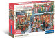 Clementoni legpuzzel kerst puzzel 500 stukjes besneeuwd dorp poster.
