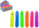 Johntoy fluffy worm fidget speelgoed 50cm multikleur.