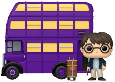 Funko harry potter harry potter with knight bus (pop! ride super deluxe) vinylfiguur 139 unisex pop! - neutraal - standard