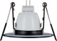 Integral mini inbouwspot zwart ip65 | zaagmaat 4.5cm | voor mr11 gu4 of par11 gu10 ø3.5cm