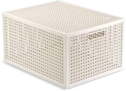 Curver kaya opbergmand - 20l - 37,6x30x20,7 cm - wit