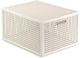 Curver kaya opbergmand - 20l - 37,6x30x20,7 cm - wit