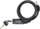 Dresco kabelslot 150 6 | kabelslot voor fiets - 150cm - rond 6mm - zwart
