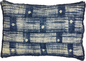 Creative collection fillippa cushion, blue, cotton