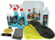 Valma poets emmer - 8 delig - wash shine - krasverwijderaar - velgenreiniger - ruitenreiniger - washandschoen - glasdoek - applicator pad - microvezel finishdoek