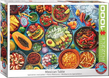 Eurographics - mexicaanse tafel [mexican table] - 1000 stukjes 68×48cm (b×h) - legpuzzel