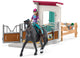 Schleich paardenbox speelgoedset met lisa en storm - horse club.
