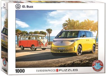 Eurographics volkswagen - vw id buzz - 1000 stukjes 68×48cm (b×h) - legpuzzel