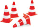 Rolly toys pionnen 23 cm oranje 4 stuks