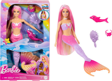 Barbie a touch of magic zeemeermin modepop roze