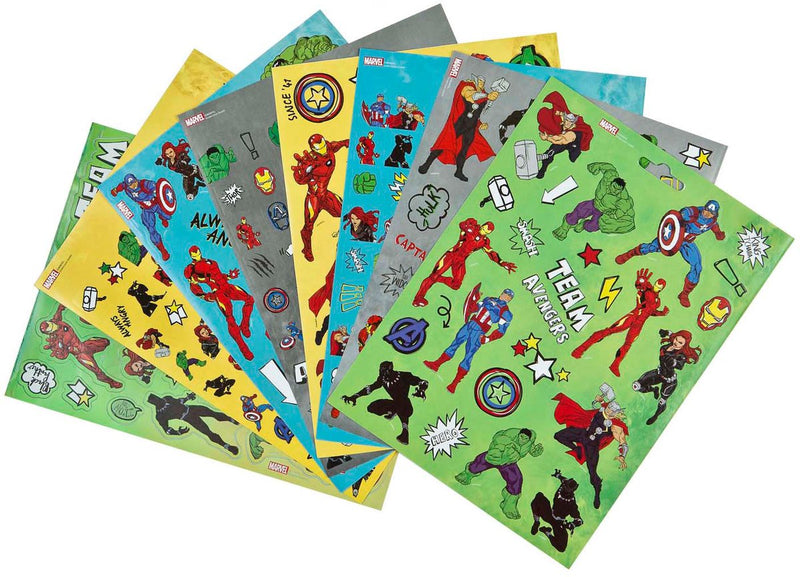 Load image into Gallery viewer, Undercover stickerboek avengers met 8 vellen
