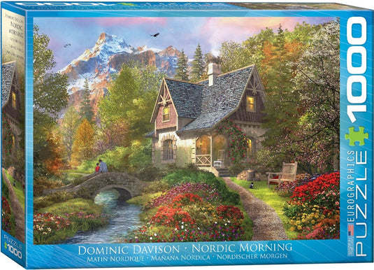 Eurographics - noorse ochtend [nordic morning] - dominic davison - 1000 stukjes 68×48cm (b×h) - legpuzzel
