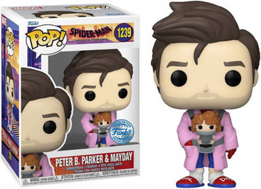 Funko pop! marvel: spider-man - peter b. parker mayday exclusive