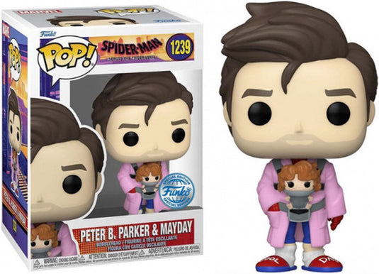 Funko pop! marvel: spider-man - peter b. parker mayday exclusive