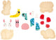 Janod - puzzel tuin - houten puzzelset