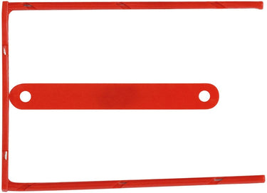 Q-connect archiefbinder d-clip | doos van 100 stuks | rood