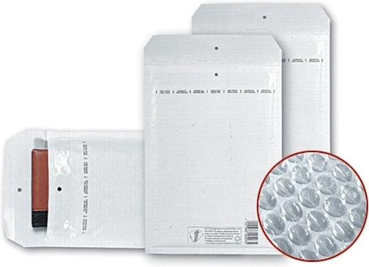Merkloos sans marque luchtkussenenvelop type b 12: 120x215 wit 200 stuks