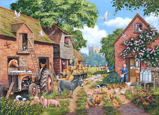 House of puzzles no.24 - farm focus puzzel 1000 stukjes