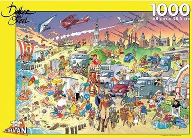 Puzzelman puzzel - strand - danker jan (1000)
