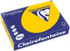 Clairefontaine trophée intens a4 zonnebloemgeel 160 g 250 vel