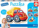 Educa set van 5 puzzels - baby - auto's
