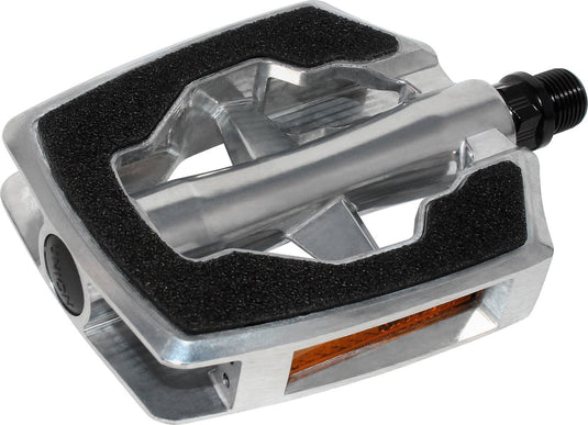 Cordo pedaal nonslip sandblock aluminium zilver