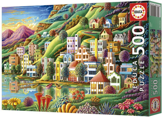 Educa - puzzel - 500 stuks - verborgen haven