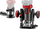 Einhell professional accu boven- kantenfrees tp-ro 18 set li bl solo - power x-change - 18 v li-ion - 6 en 8 mm spantang - koolborstelloze motor - incl. diverse accessoires + tas - excl. accu en lader