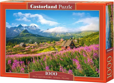 Castorland hala gąsienicowa, tatras, poland - puzzel - 1.000 stukjes – satijnen afwerking – perfecte pasvorm – europese kwaliteit