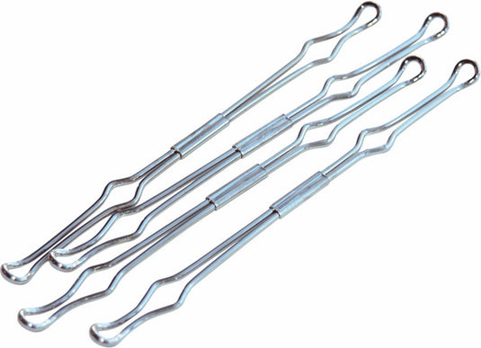 Kangaro papierspanner voor ringbanden - 20 stuks