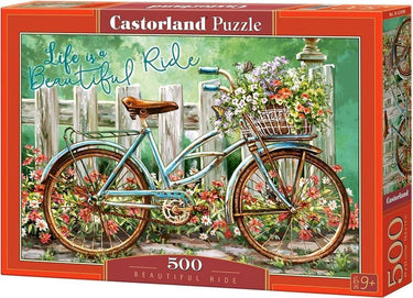 Castorland beautiful ride – puzzel – 500 stukjes – satijnen afwerking – perfecte pasvorm – europese kwaliteit