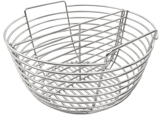 Patton rvs houtskoolmand voor 20 en 21 large kamado - 35,5 x 34,5 x 20,5 cm