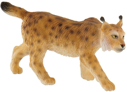 Bullyland 64449 – speelfiguur lynx – ca. 3,5cm – levensecht en detailrijk vormgegeven – ideaal als educatief speelfiguur, decoratie of klein cadeautje voor kinderen vanaf 3 jaar.