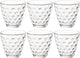 Bormioli rocco dots waterglas - 25 cl - set-6